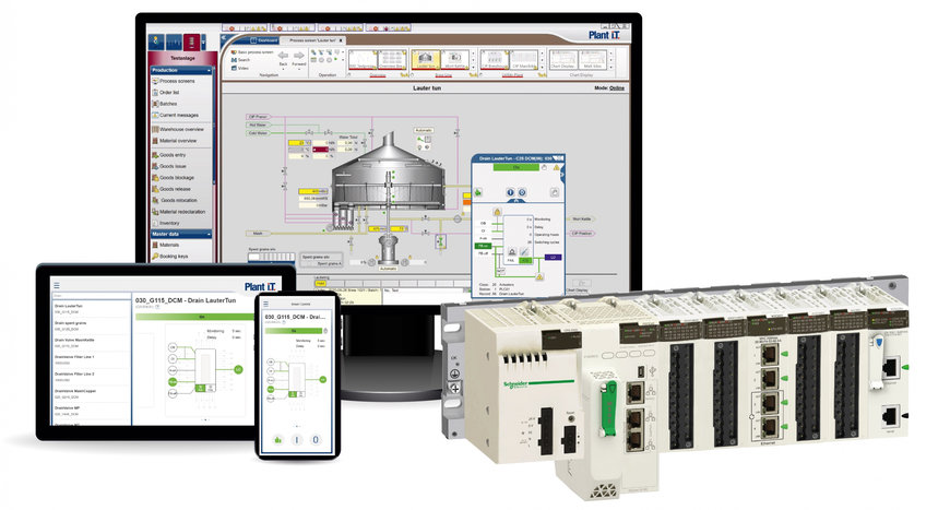 Schneider Electric erweitert Angebot für die Prozessindustrie: ProLeiT‘s Plant iT ab sofort mit Modicon M580 kompatibel